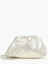 Cross Body Tas Nine Leder Milano Goud nine NI23112